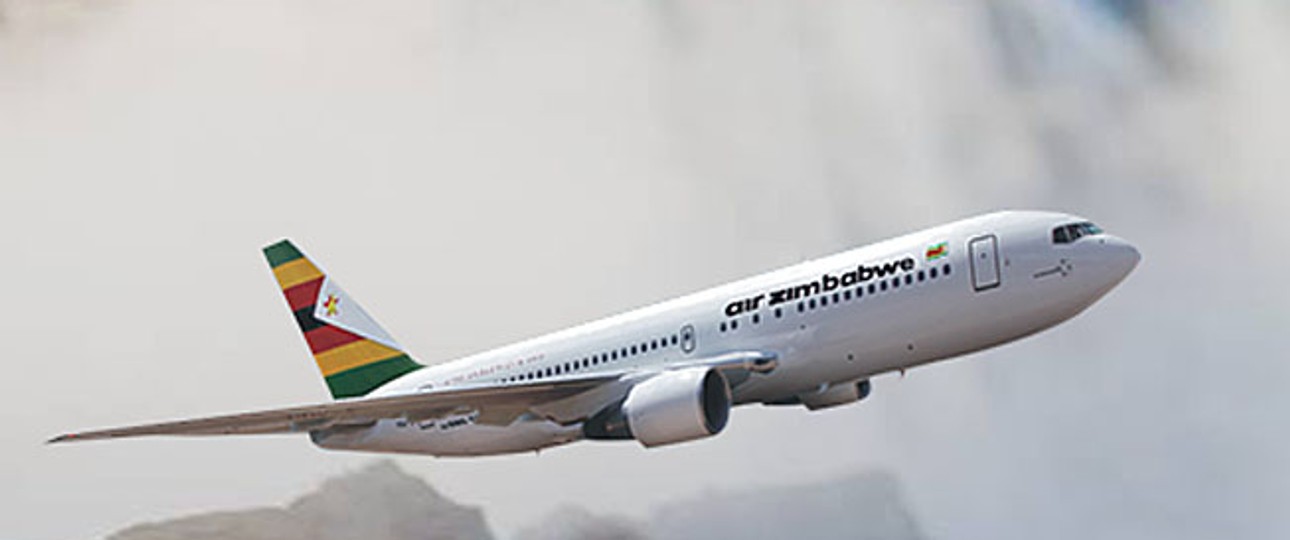 Flieger von Air Zimbabwe: Die nationale Airline strauchelt wegen veralteter Flugzeuge und Kerosinknappheit.