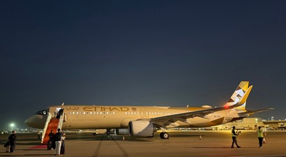 Airbus A321 LR von Etihad in Abu Dhabi: Die Flotte soll schnell wachsen.