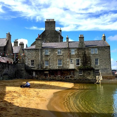 Lerwick auf Mainland Shetland