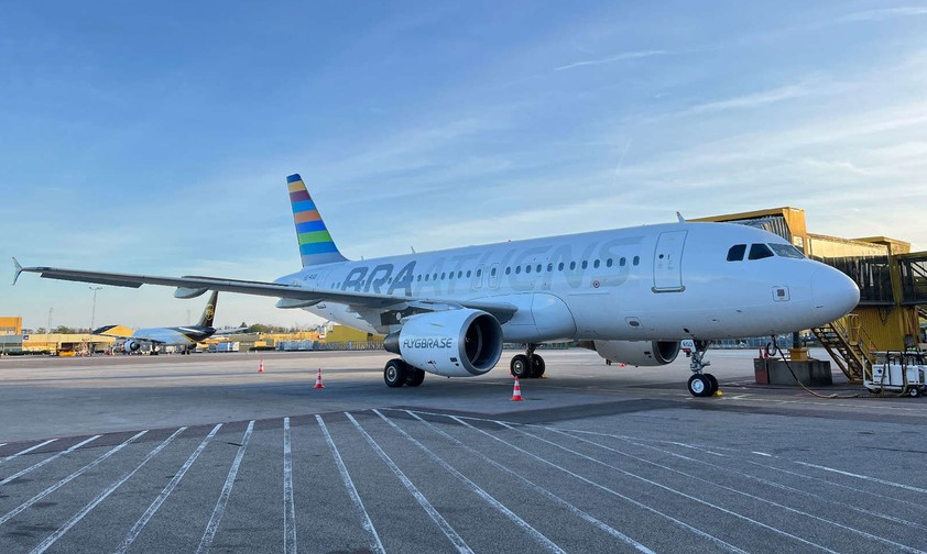 Airbus A319 von Braathens: Die Fluglinie muss aufgeben.