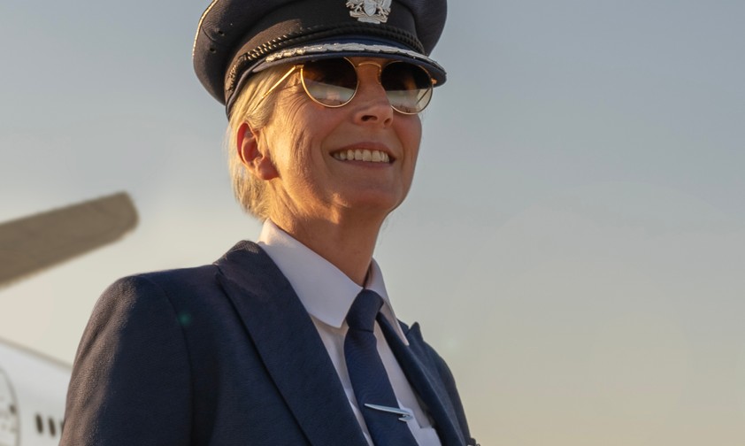 So sieht die neue Uniform der Pilotinnen von British Airways aus.