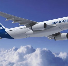 A330 von Airbus: Falsche neue Teile installiert.