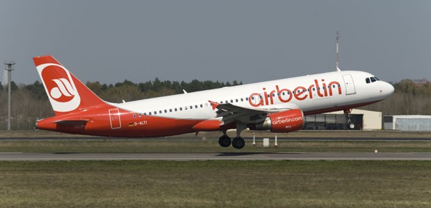 A320 von Air Berlin: Der Vorfall wird untersucht.