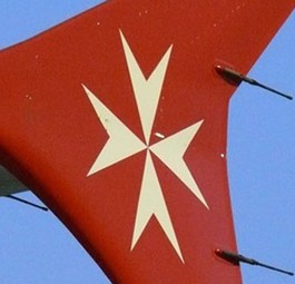 <p style="text-align: left;">Winglet einer Air-Malta-Maschine: Die Airline verliert viel Geld.</p>