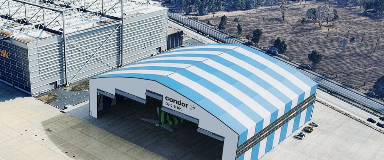 Neuer Condor-Hangar: So etwa soll er einst aussehen.