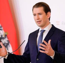 Austria's chancellor Sebastion Kurz.
