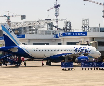 Indigo-Flugzeug in Kolkata: Die Airline hat Lust auf mehr.