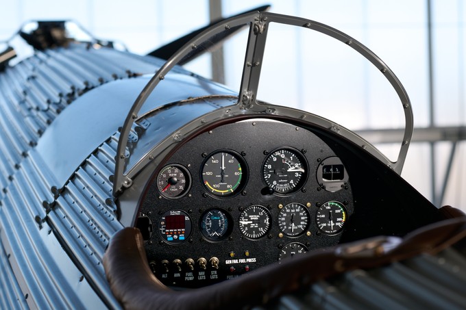 Ein Blick ins Cockpit