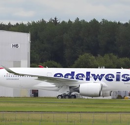 Airbus A350 von Edelweiss: Steht ab kommenden Mai im Einsatz.