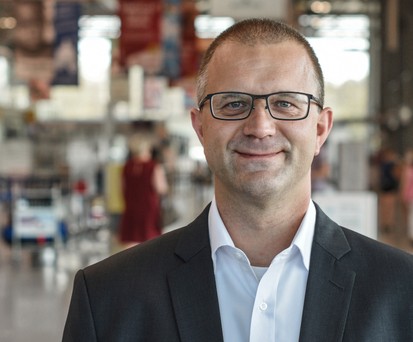 Sebastian Papst, Chef des Flughafens Weeze: Startete im Herbst 2020.