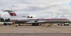 Air Koryos Tupolev Tu-154 mit dem Kennzeichen P-552 (hier zu sehen im Jahr 2012): Offenbar wieder unterwegs.