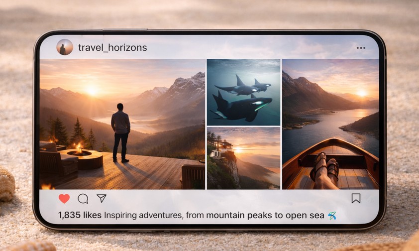 Reiseerfahrungen: Wer sie teilt, gibt auch etwas über sich preis.
