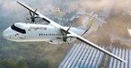 ATR 72 von Myanmar National Airlines: Ein solches Flugzeug wurde beschossen.