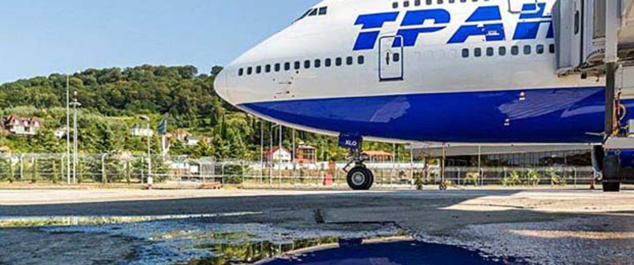Boeing 747 von Transaero: Der Fluglinie droht das Grounding.