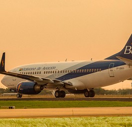 Flugzeug von Boliviana de Aviación: Die Flotte wächst weiter.