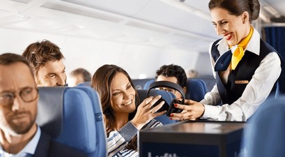 Bordverkauf bei Lufthansa: Bald Geschichte.