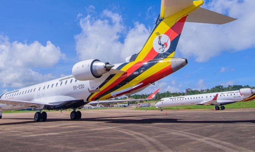 Uganda Airlines: Die Fluggesellschaft fiel auf Betrüger rein.