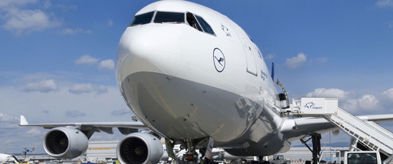 Lufthansa-Flieger am Flughafen Frankfurt: Bald gemeinsame Wartungsmöglichkeiten