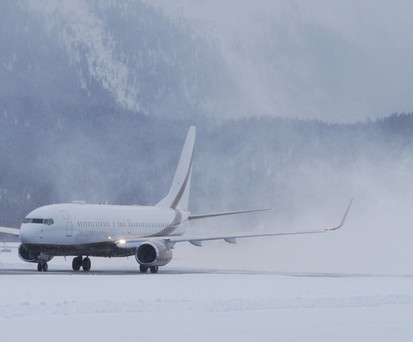 Flieger in Samedan: Das neue System erhöht die Erreichbarkeit des Alpen-Airports.