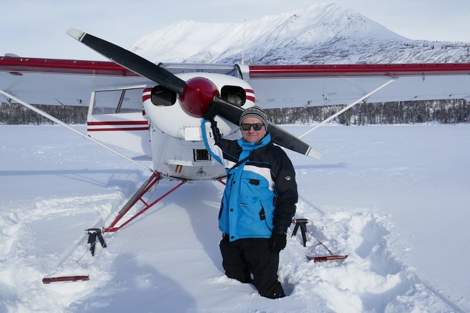 Christoph Barszczewski in Alaska: Dort wird das Fliegen ...