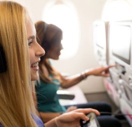 Die neuen Kopfhörer von Emirates: Mit Noise-Cancelling-Funktion.