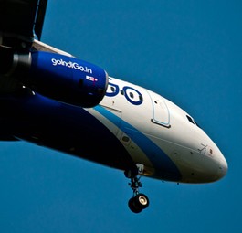 A320 von Indigo: Nur einen Flugzeugtypen in der Flotte.