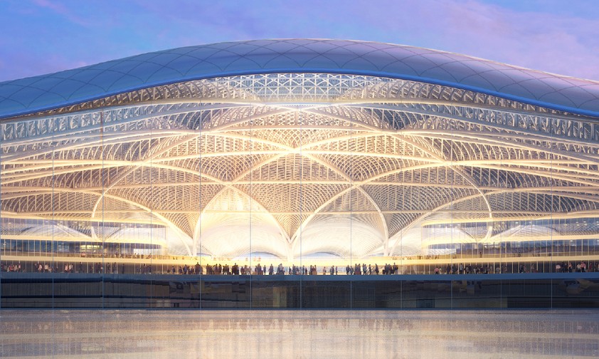 So stellt sich das beauftragte Archittekurbüro Foster + Partners den neuen Airport vor.