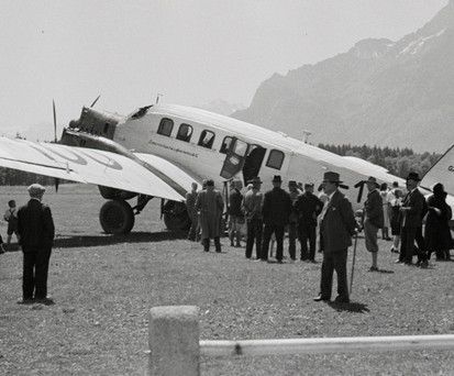 Junkers G 24 der Ölag in Salzburg: Die Airline war einst Nummer vier in Europa.