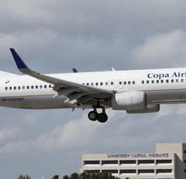 Boeing 737 von Copa: Die Airline wurde in den USA gebüßt.