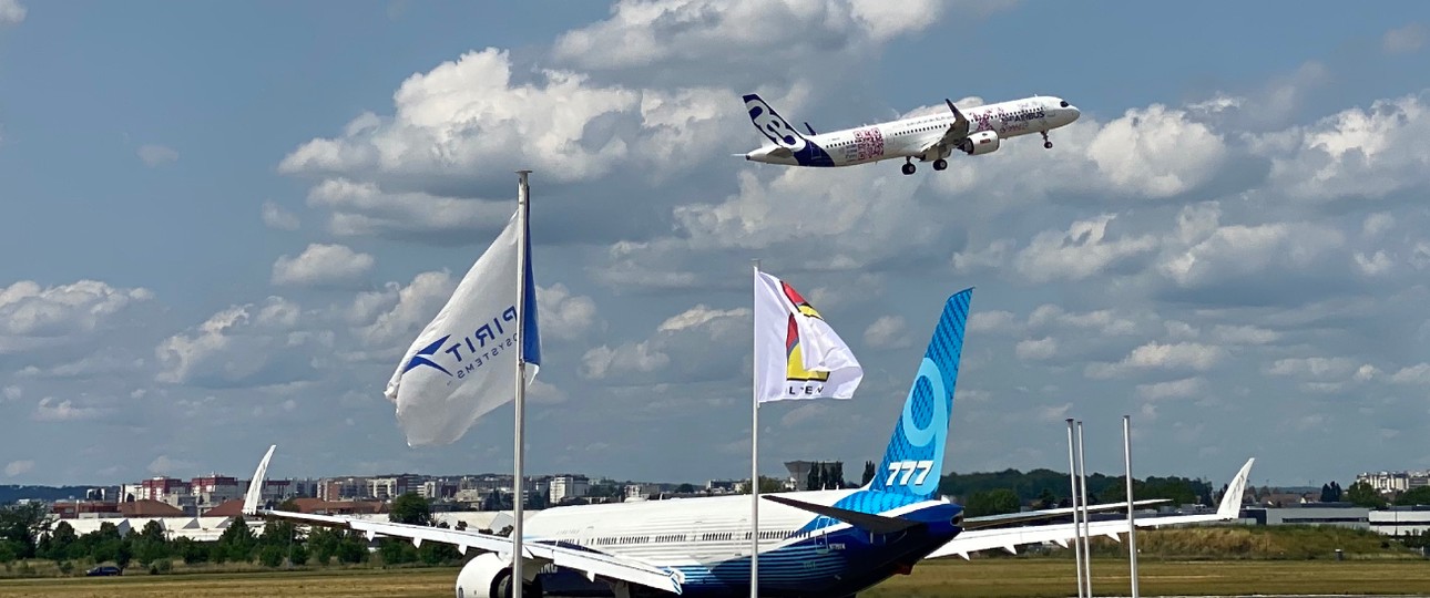 Airbus A321 XLR und Boeing 777-9: Teil des Flugprogramms der Paris Air Show.
