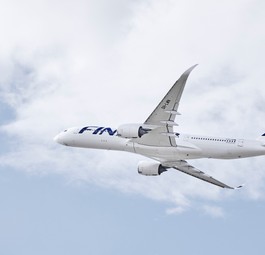 Airbus A350 von Finnair: Bald eigen Musik an Bord.