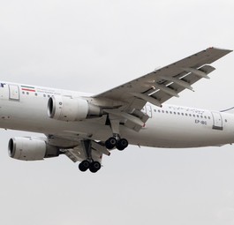 Airbus A300 von Iran Air: Der größte Teil der Flotte fliegt nicht mehr.