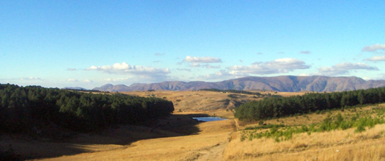 Mitten in der Wildnis: Der neue internationale Flughafen von Swasiland liegt 80 Kilometer vor der Hauptstadt.
