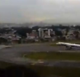 Embraer E190 hebt in São Paulo im letzten Moment ab