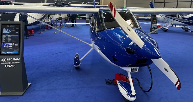 Tecnam P2008JC NG: Das Flugzeug wurde auf der Aero erstmals gezeigt. 