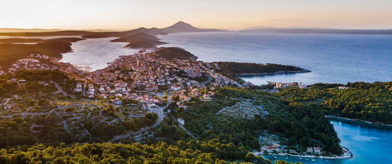 Blick über Mali Losinj