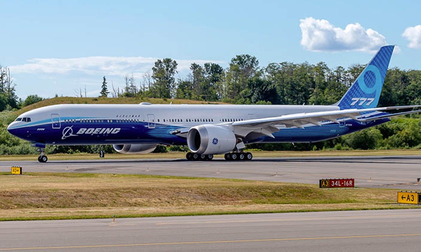 Boeing 777-9: Ground tests were successful.