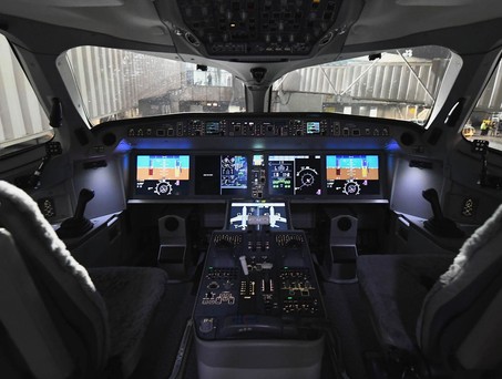 Cockpit eines Airbus A220: Order über 50 Exemplare von Green Africa.