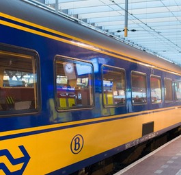 Niederländischer Intercity-Zug: Flugpassagiere sollen künftig vermehrt auf der Schiene reisen.