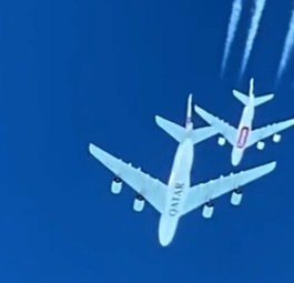 Airbus A380 hoch zwei