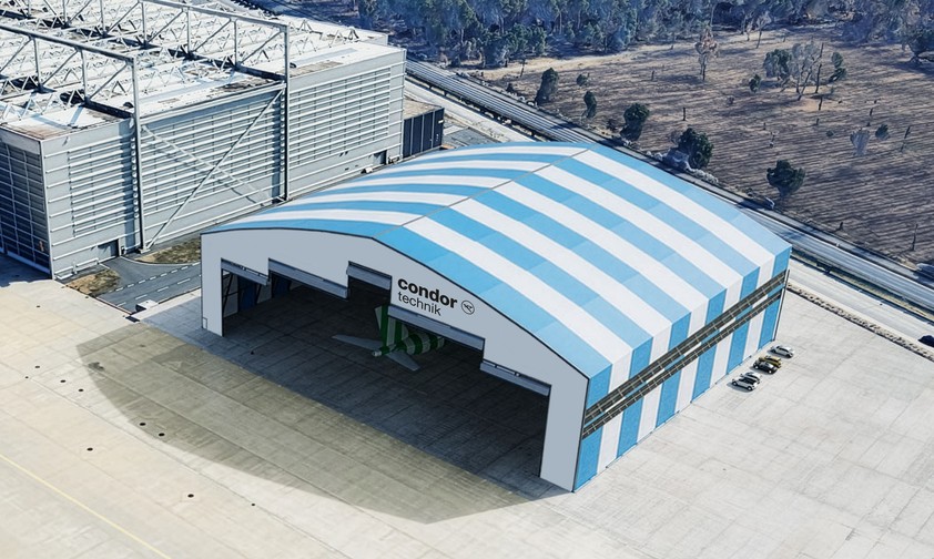Neuer Condor-Hangar: So etwa soll er einst aussehen.