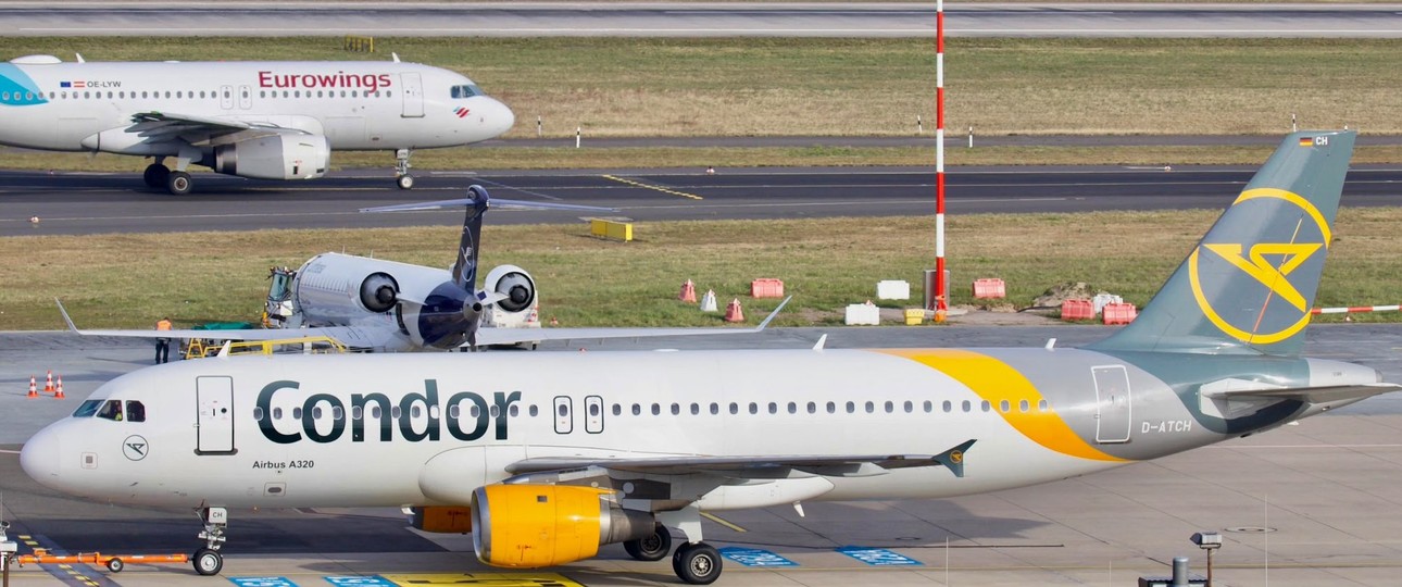 Jets von Eurowings und Lufthansa sowie Condor: Weniger Zusammenarbeit.