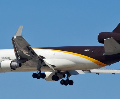 McDonnell Douglas MD-11 von UPS: Früher für Swiss als HB-IWM unterwegs.