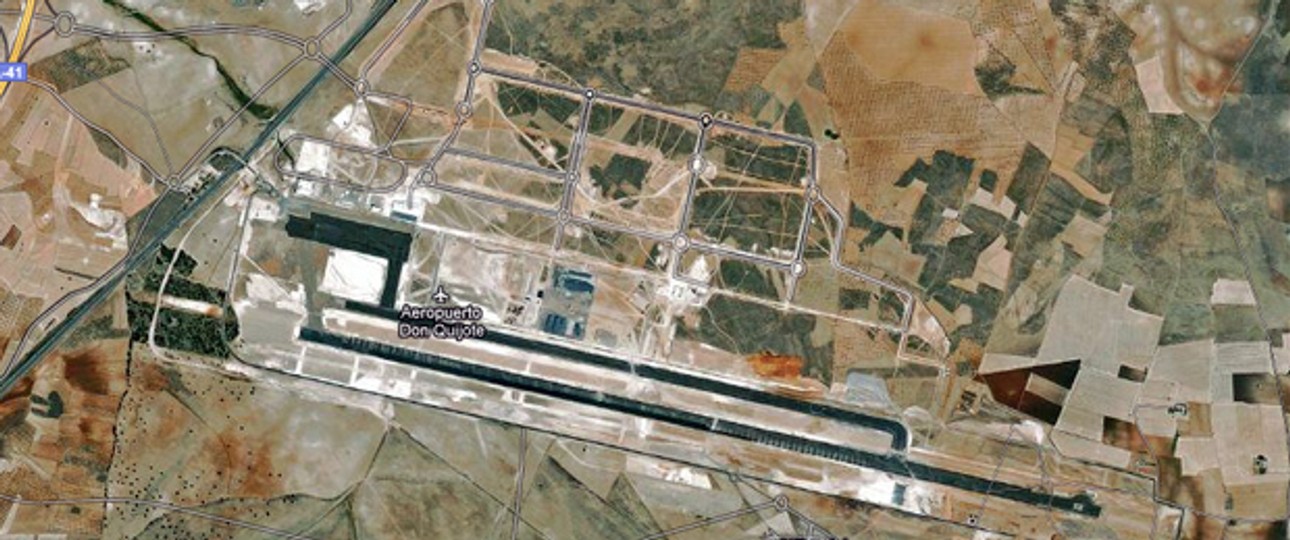 Der Flughafen von Ciudad Real: mit privatem Geld und Subventionen erbaut.