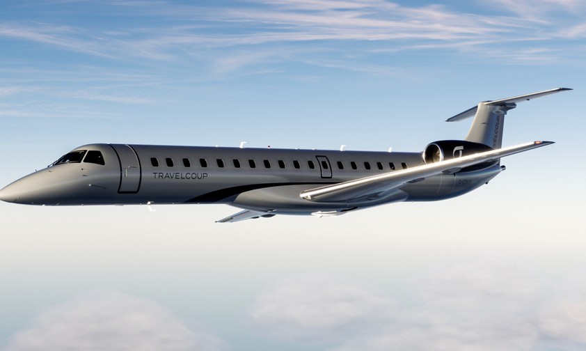 Embraer ERJ-145 von Travelcoup: Bald deutsche Inlandsflüge.