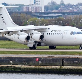 Avro Rj85 von City Jet: Die Airline hat Probleme.