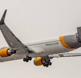 Die D-ABUZ: Die Boeing 767 fliegt nicht mehr für Condor.