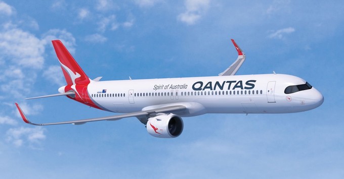 A321 XLR von Qantas: die Airline hat 28 bestellt.