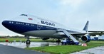 Die Boeing 747 in St. Athan.