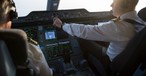 Airbus A350 cockpit: Undergoing modifications.